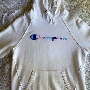 White Champion Sweater